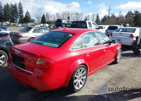 2003 Audi Rs6 4.2 из США, поврежденный, VIN WUAPV54B23N904855